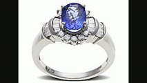 Tanzanite And 38 Ct Diamond Ring In 14k White Gold From Jewelry.com Review