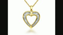 13 Ct Diamond Heart Pendant Necklacein 10k Gold From Jewelry.com Review