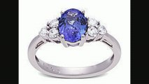14 Ct Diamond And Tanzanite Ring In 14k White Gold From Jewelry.com Review