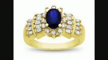 Sapphire And 12 Ct Diamond Ring In 14k Gold From Jewelry.com Review