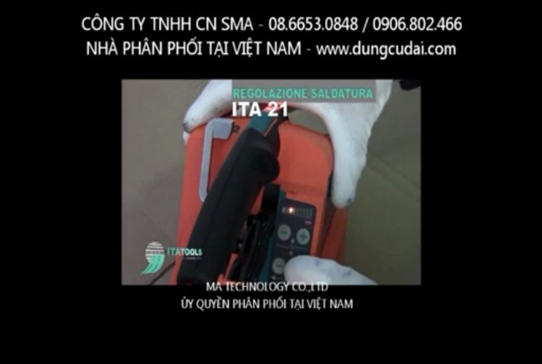 ITA-21 / MÁY ĐÓNG ĐAI PET / MÁY ĐAI DÙNG PIN / MÁY NIỀNG THÙNG CẦM TAY / ITATOOLS