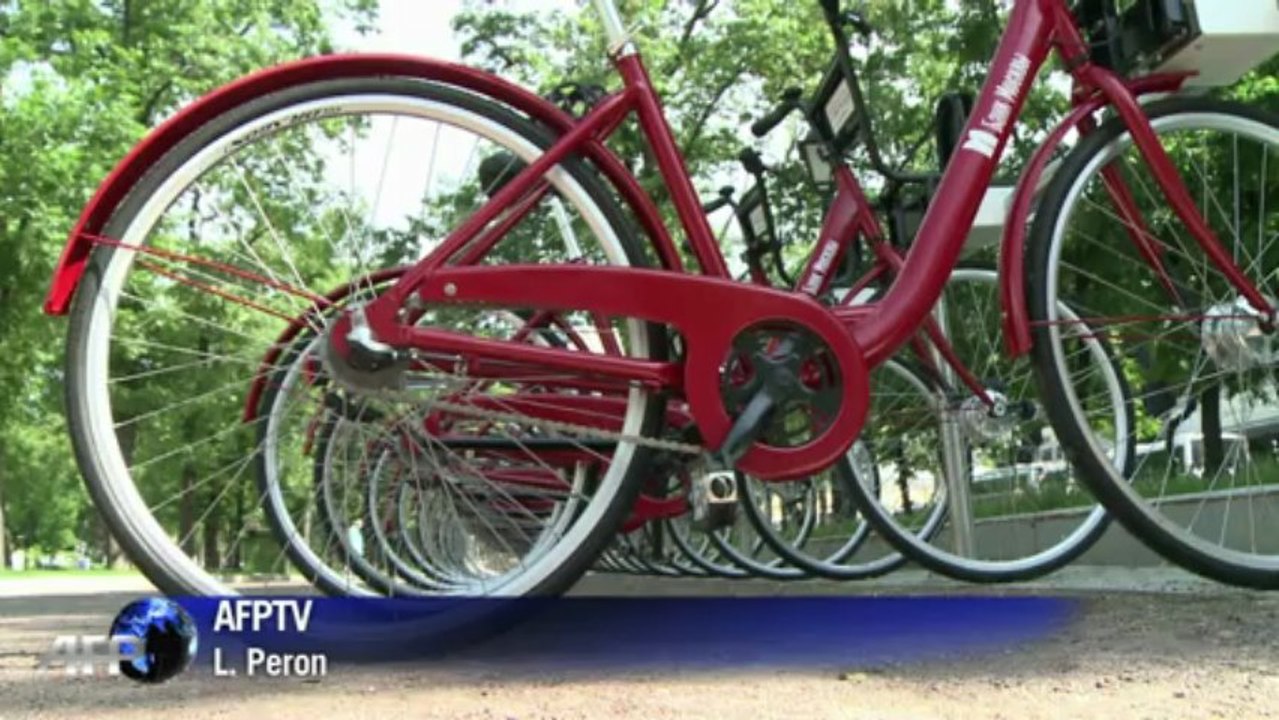 Des vélos en libre-service à Moscou: un défi pour les cyclistes