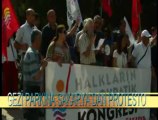GEZİ PARKINA PROTESTO