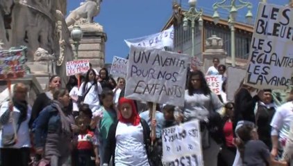 Marche contre la violence à Marseille - collectif du 1er juin