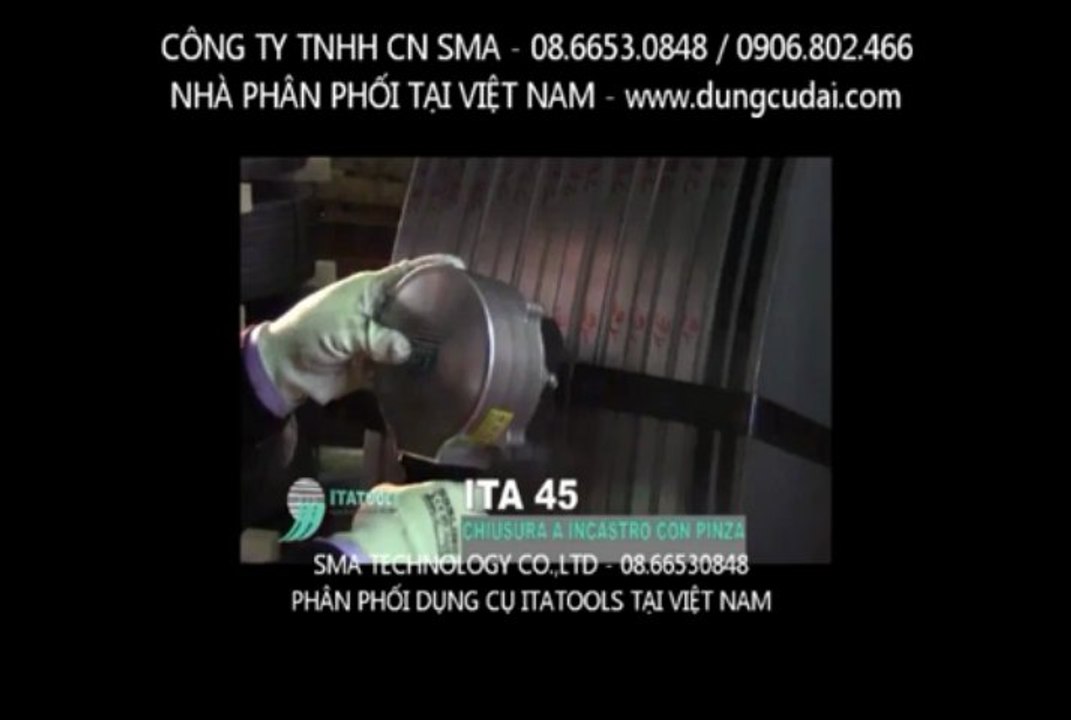 MÁY ĐÓNG ĐAI THÉP ITA-44 / DỤNG CỤ ĐÓNG ĐAI THÉP KHÍ NÉN ITATOOLS