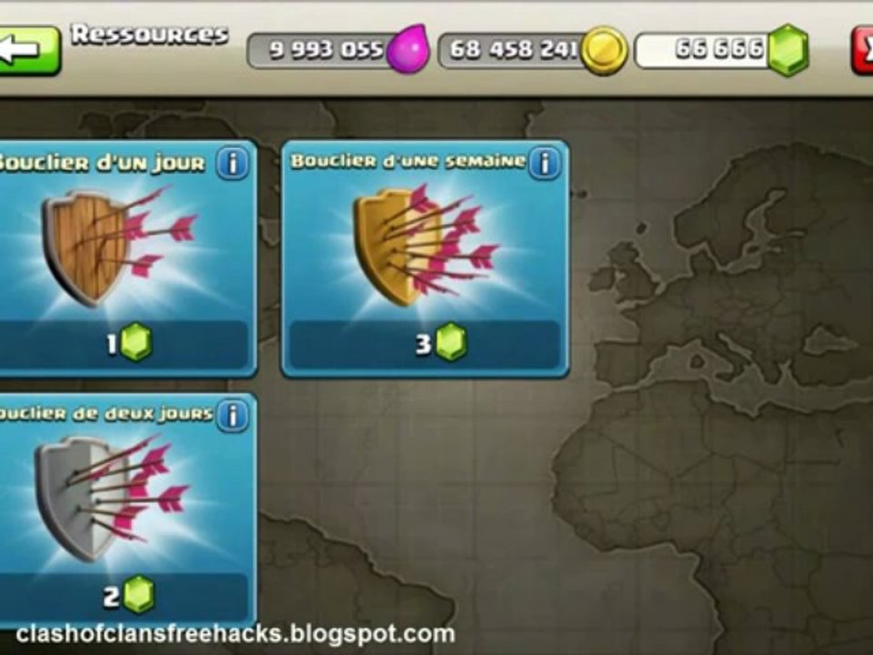 Clash of Clans Hack - Gems, Xp, Elixir may 2013