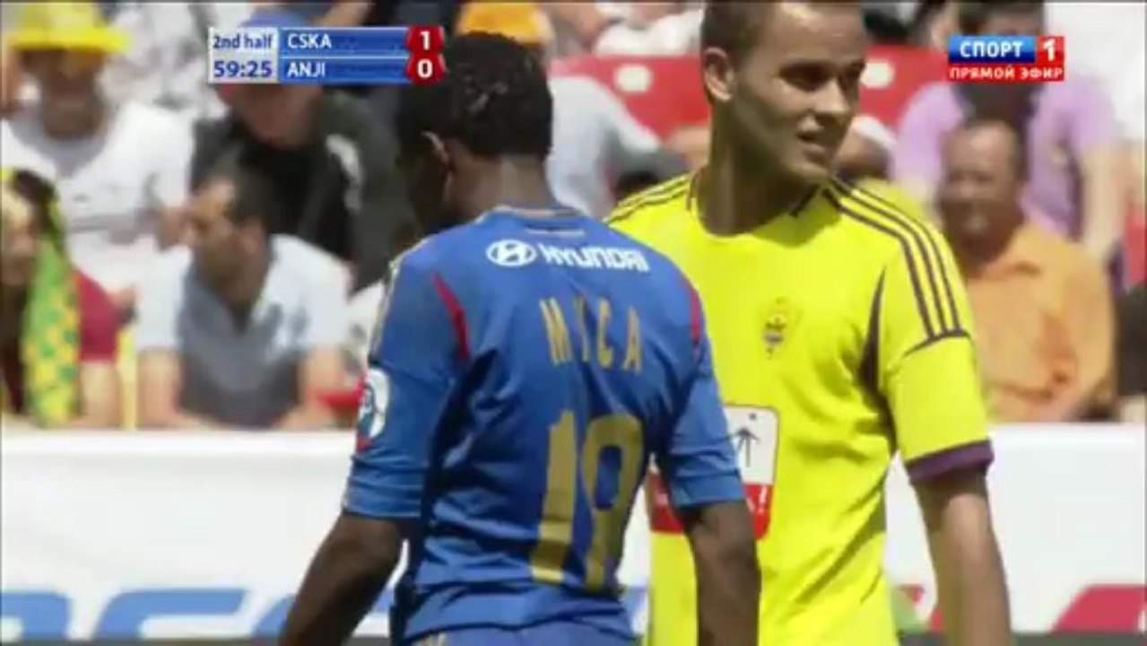 ЦСКА - Анжи 2 тайм