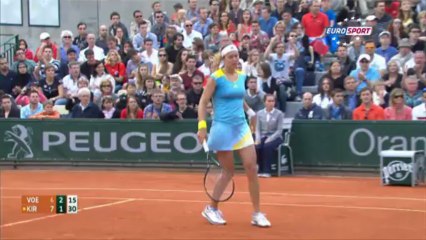 Fransa Açık: Voegele - Kirilenko