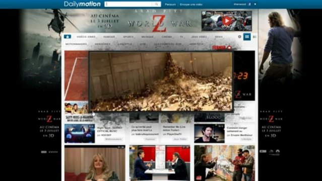 Habillage interactif - Paramount World War Z