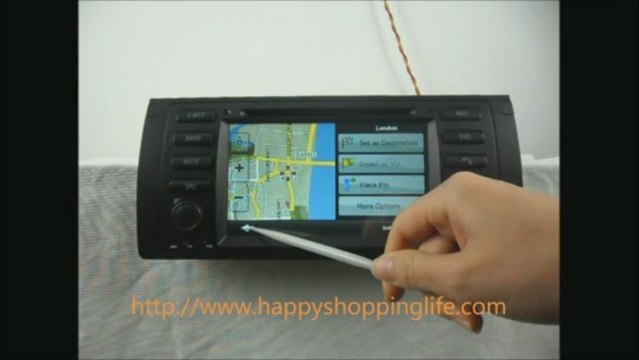 BMW E39 DVD Player GPS Navigation TV Bluetooth