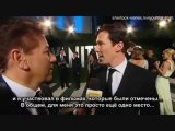 Benedict Cumberbatch starstruck at the Oscars (Rus Sub)
