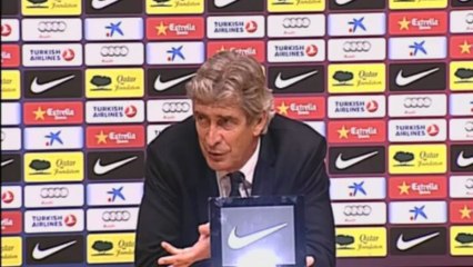 Pellegrini matiza su pasada relación con el Barcelona