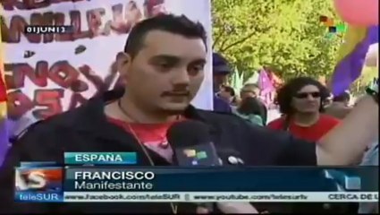 Pueblos europeos marchan unidos contra La Troika