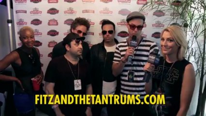 Download Video: Fitz and the Tantrums - KROQ Weenie Roast 2013 Interview