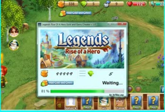 Legends Rise Of A Hero Gold and Gems Hack # Pirater # FREE Download June - July 2013 Update