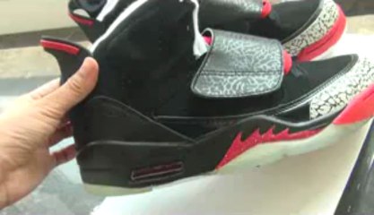 Nike Air Jordan "Son of Mars" Shoes Black/Red on 360reps