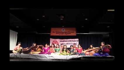 SRI ANNAMACHARYA PROJECT OF N.A. SAPNA 25TH ANNIV:  DR. JAYANTHI PRASAD STUDENT SHOWCASE