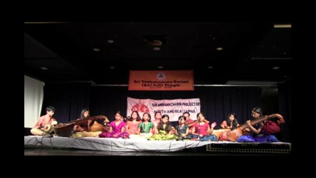 SRI ANNAMACHARYA PROJECT OF N.A. SAPNA 25TH ANNIV: DR. JAYANTHI PRASAD STUDENT SHOWCASE- 2