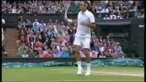 Roger Federer - Wimbledon 2012- against 7 opponents(highlights and match point)