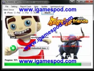 Running With Friends Hack * Pirater * FREE Download June - July 2013 Update iPhone, iPod, iPad