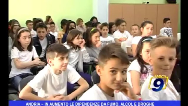 Andria | In aumento le dipendenze da fumo, alcol e droghe