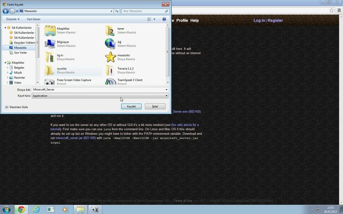 minecraft server kurma