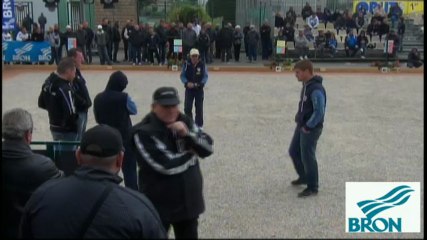 2013 Quart de finale de l'International à pétanque de Bron : FOURNIE vs MARCHAL