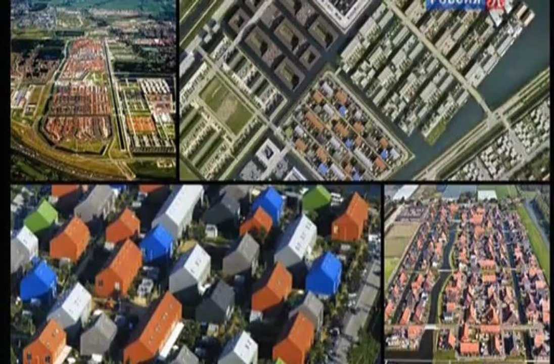 Голландские берега. Умная архитектура-4. Город на плаву.