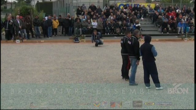 2013 Bron : demi-finale de l'International à pétanque : SARRIO vs ANGLADE