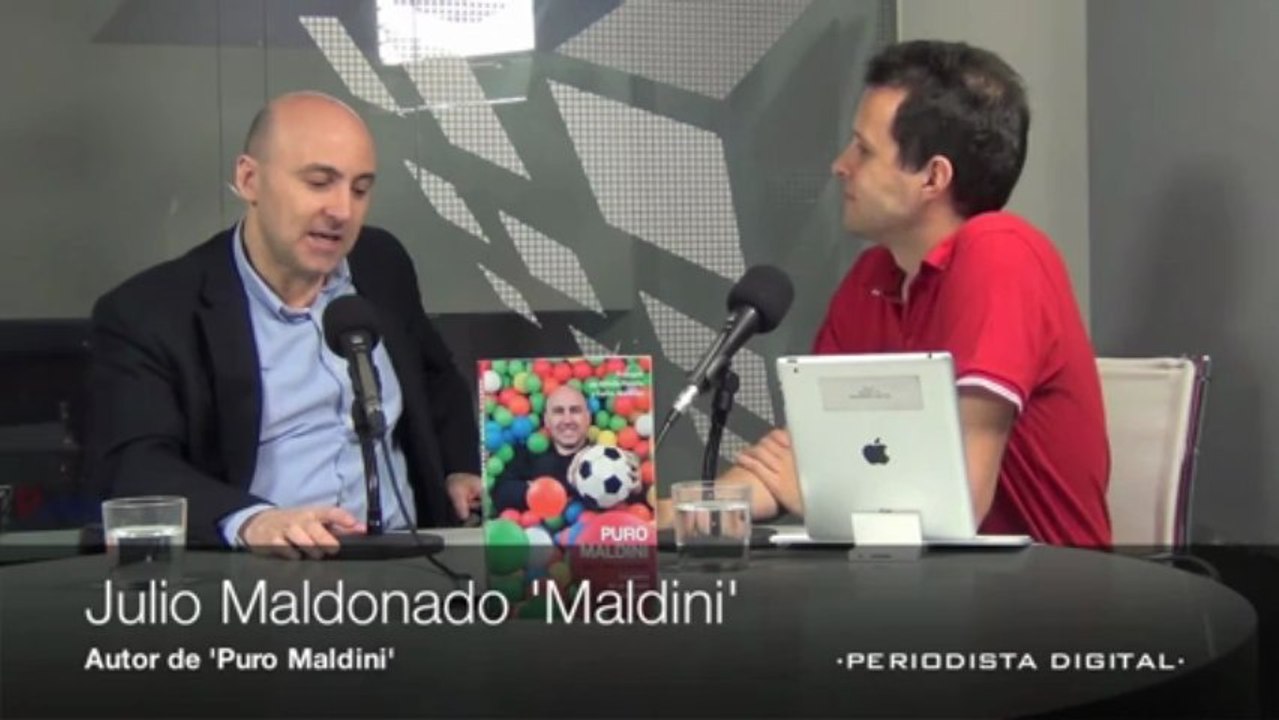 Julio Maldonado, 'Maldini', autor de 'Puro Maldini'. 29-5-2013