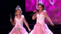 Sophia Grace and Rosie Sing Rolling in the Deep by Adele