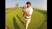 Awesome golf tricks gopro video!! Pro french PGA golfer Romain Bechu!!