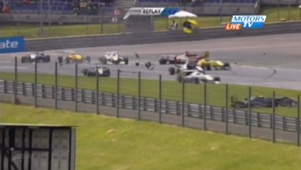 Gros Crash FIA F3 2013 Red Bull Ring