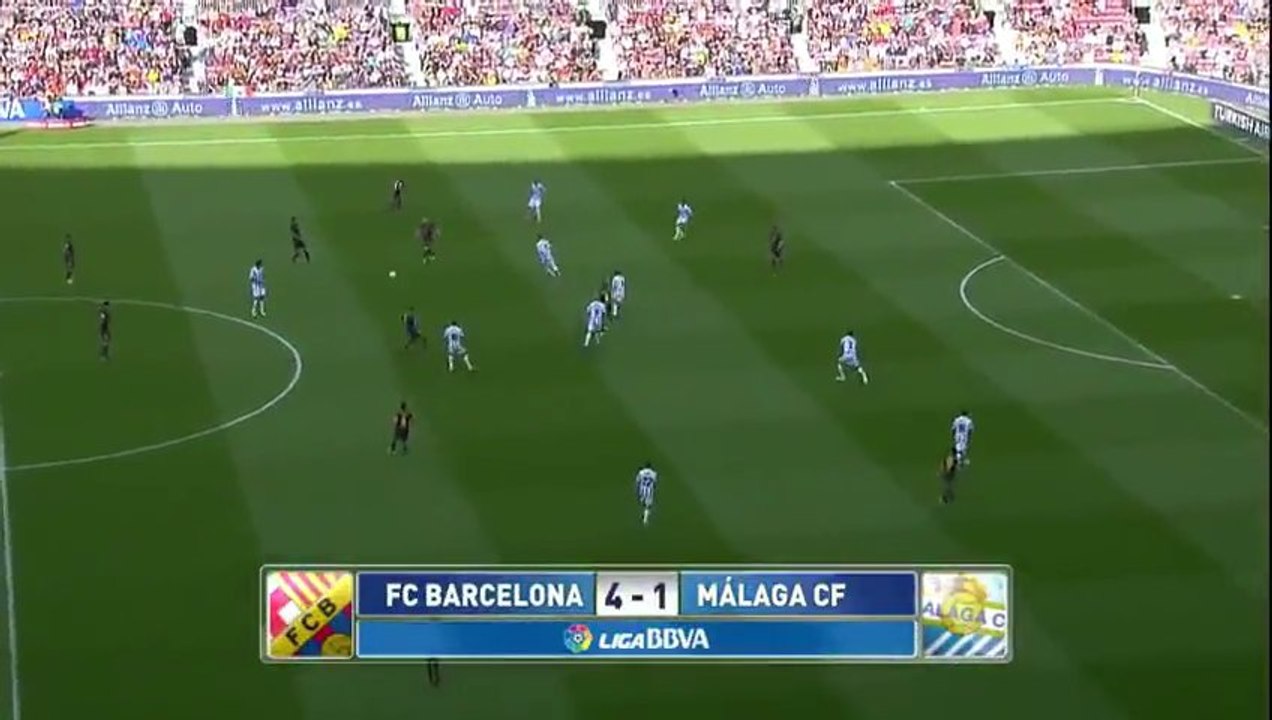 Barça 4 Málaga 1