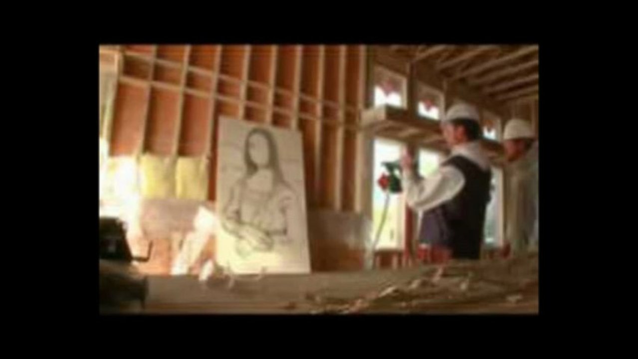 MONA LISA - gwoździami malowana