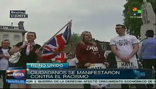 Protestas en Reino Unido contra el racismo