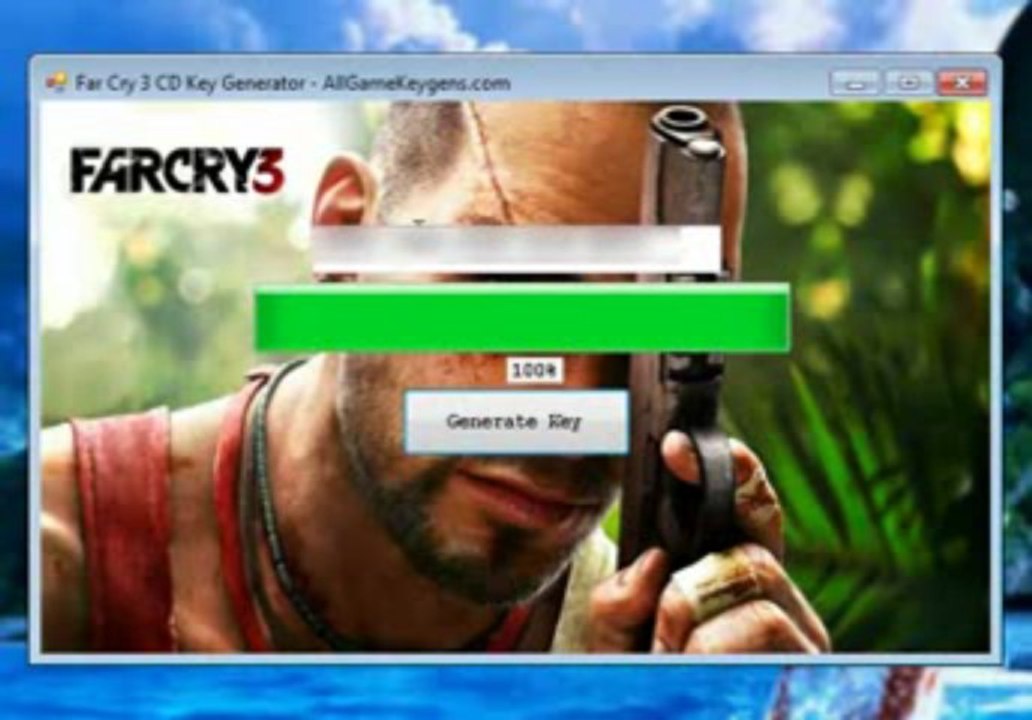 Far Cry 3 CD Key Generator - Working and Updated 2013