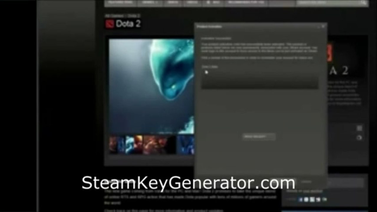 Steam Keygen 2012 - Proof