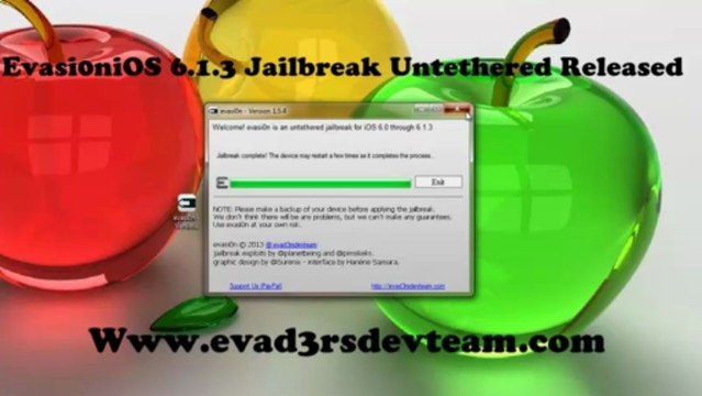ios 6.1.3 Untethered jailbreak Leaked (Windows,Mac)