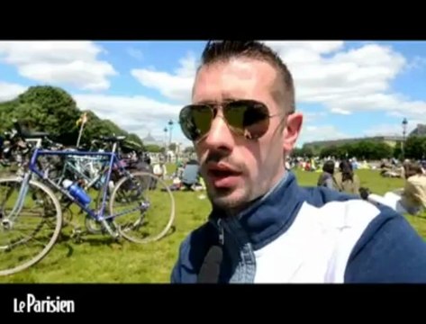 Ils manifestent pour plus de vélos en ville