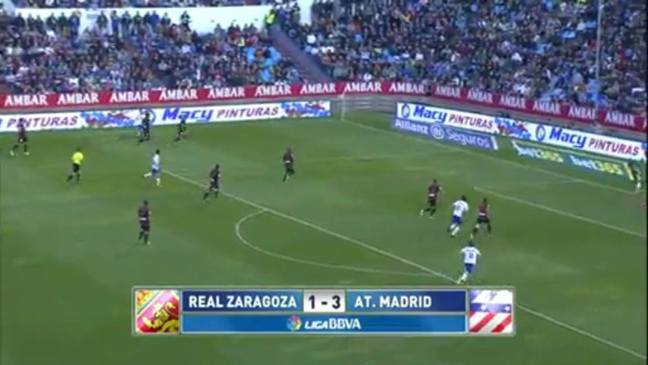 Zaragoza 1 Atlético Madrid 3