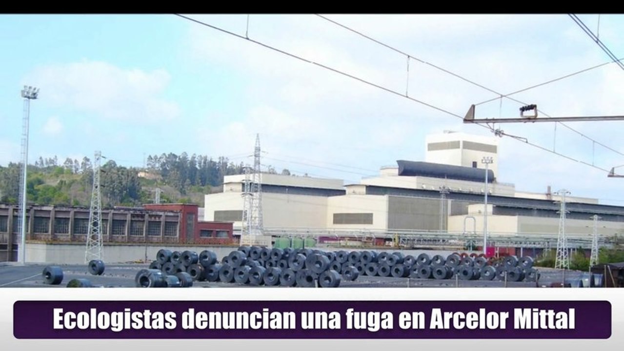 Alerta por una fuga en Arcelor Mittal de la comarca de Avilés