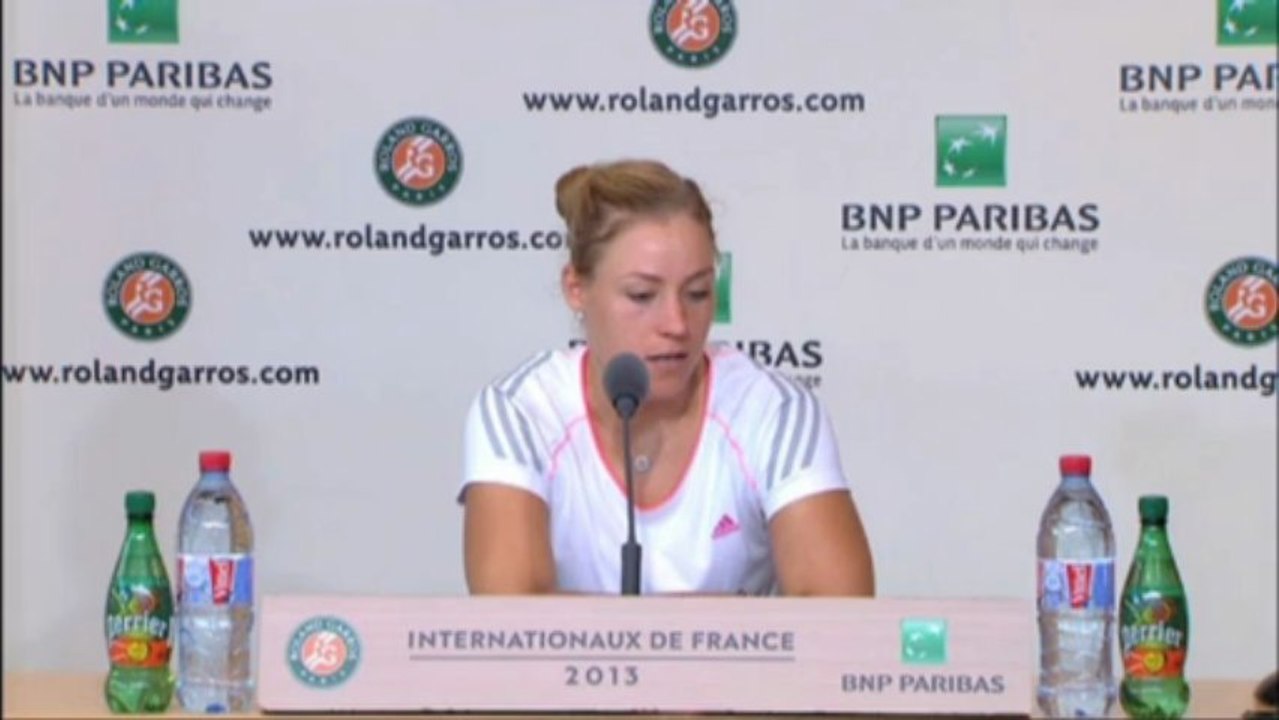 French Open: Kerber enttäuscht: ''Kuznetsova war einfach besser''