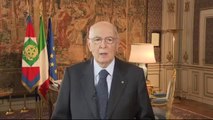 Napolitano - Videomessaggio del Presidente in occasione della Festa della Repubblica (01.06.13)