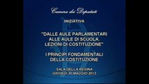 Roma - Lezioni costruttive - Dalle aule parlamentari alle aule di scuola (30.05.13)