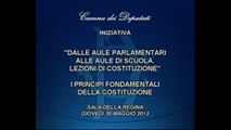 Roma - Lezioni costruttive - Dalle aule parlamentari alle aule di scuola (30.05.13)