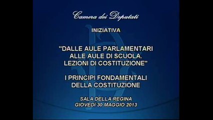 Roma - Lezioni costruttive - Dalle aule parlamentari alle aule di scuola (30.05.13)