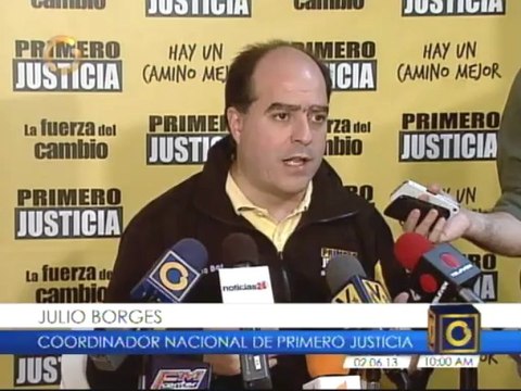 Julio Borges asegura que no hay liderazgo dentro de las Fuerzas Armadas