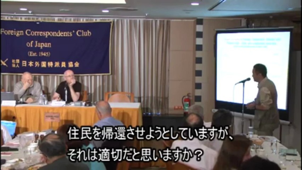 20130525 『チェルノブイリ被害の全貌』著者ヤブロコフ博士講演 videonewscom