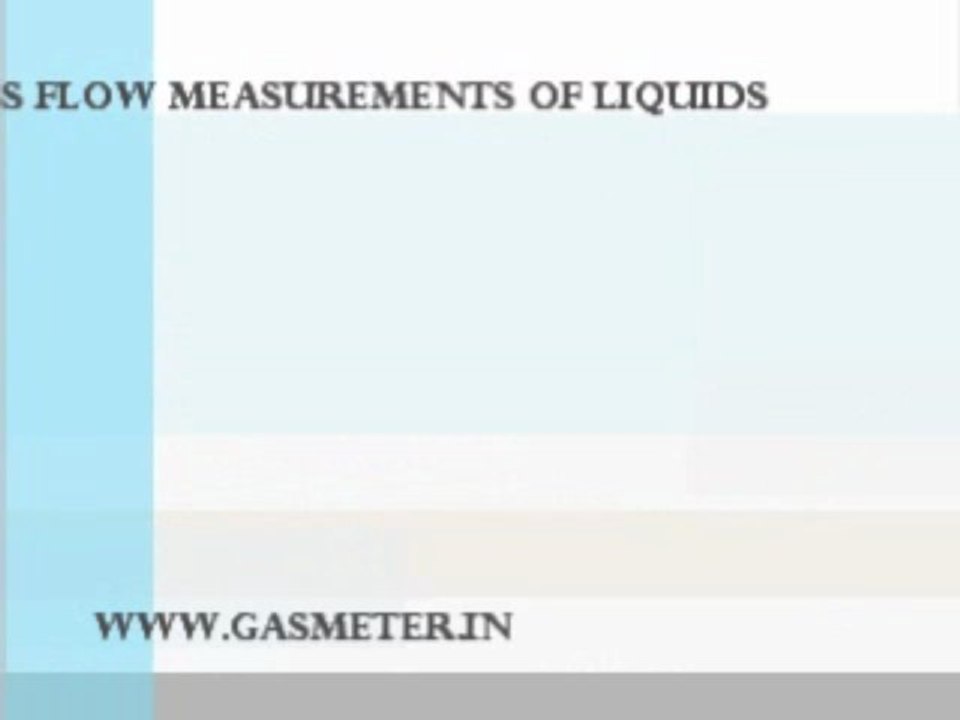 gas flow meters